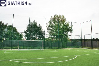 Siatki Legnica - Tu zabezpieczysz ogrodzenie boiska w siatki; siatki polipropylenowe na ogrodzenia boisk. dla terenów Legnicy